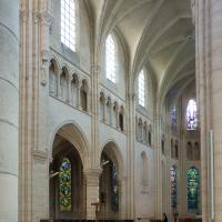 Église Saint-Yved de Braine - Interior, north chevet elevation
