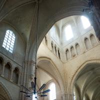 Église Saint-Yved de Braine - Interior, crossing elevation and vaulting