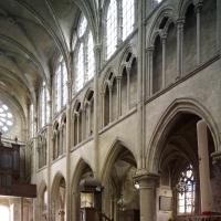 Église Saint-Étienne de Brie-Comte-Robert - Interior, north nave elevation looking northwest