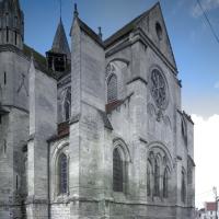 Église Saint-Lucien de Bury - Exterior, east chevet elevation