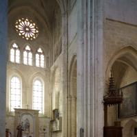 Église Saint-Lucien de Bury - Interior, south transept elevation