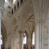 Église Saint-Martin de Champeaux - Interior, south chevet aisle looking north towards axial chapel