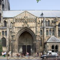 Église Notre-Dame-en-Vaux de Châlons-en-Champagne - Exterior, south nave elevation and south portal