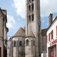 Église Notre-Dame de Château-Landon - Exterior, northeast chevet elevation