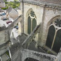 Église Saint-Ferréol d'Essômes-sur-Marne - Exterior, flying buttress from nave triforium level