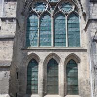 Église Saint-Ferréol d'Essômes-sur-Marne - Exterior, south transept window