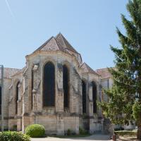 Abbaye Notre-Dame-des-Ardents-et-Saint-Pierre de Lagny-sur-Marne - Exterior, chevet, northeast axial chapel elevation