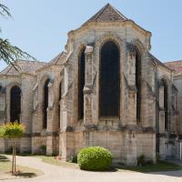 Abbaye Notre-Dame-des-Ardents-et-Saint-Pierre de Lagny-sur-Marne - Exterior, chevet, east axial chapel elevation