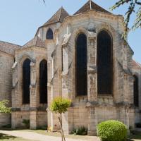 Abbaye Notre-Dame-des-Ardents-et-Saint-Pierre de Lagny-sur-Marne - Exterior, chevet, southeast axial chapel elevation