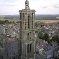 Cathédrale Notre-Dame de Laon - Exterior, south transept tower from roof