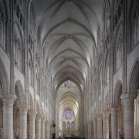 Cathédrale Notre-Dame de Laon - Interior, nave looking east