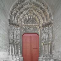 Cathédrale Notre-Dame de Laon - Exterior, western frontispiece, north portal