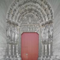 Cathédrale Notre-Dame de Laon - Exterior, western frontispiece, south portal