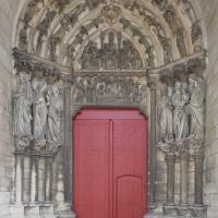 Cathédrale Notre-Dame de Laon - Exterior, western frontispiece, north portal