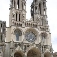 Cathédrale Notre-Dame de Laon - Exterior, western frontispiece