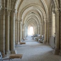 Cathédrale Notre-Dame de Laon - Interior, chevet, south gallery looking east