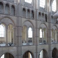 Cathédrale Notre-Dame de Laon - Interior, chevet, gallery level, looking southwest