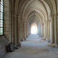 Cathédrale Notre-Dame de Laon - Interior, chevet north gallery looking east