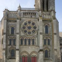 Cathédrale Notre-Dame de Laon - Exterior, north transept façade