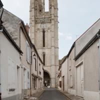 Église Saint-Mathurin de Larchant - Exterior, tower, north elevation