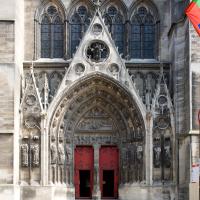 Cathédrale Saint-Étienne de Meaux - Exterior, south transept portal