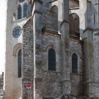 Moret-sur-Loing, Église Notre-Dame - Exterior, north chevet elevation