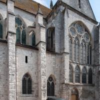 Moret-sur-Loing, Église Notre-Dame - Exterior, south chevet and south transept elevation