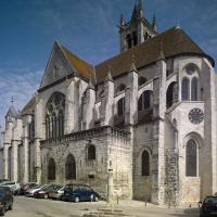 Moret-sur-Loing, Église Notre-Dame - Exterior, southeast chevet elevation and south transept