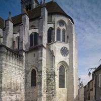 Moret-sur-Loing, Église Notre-Dame - Exterior, southeast chevet elevation