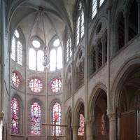 Moret-sur-Loing, Église Notre-Dame - Interior, south chevet elevation looking southeast