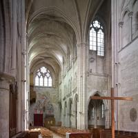 Moret-sur-Loing, Église Notre-Dame - Interior, south chevet looking northwest