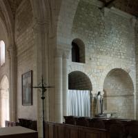 Église Saint-Denis de Morienval - Interior, south transept from crossing