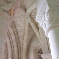 Église Saint-Denis de Morienval - Interior, ambulatory ribbed vault