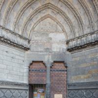 Cathédrale Notre-Dame de Noyon - Exterior, western frontispiece, south portal