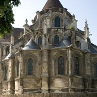 Cathédrale Notre-Dame de Noyon - Exterior, east chevet elevation