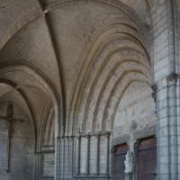 Cathédrale Notre-Dame de Noyon - Exterior, western frontispiece, porch and  portals