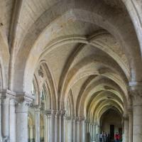Cathédrale Notre-Dame de Noyon - Interior, north nave gallery aisle looking west