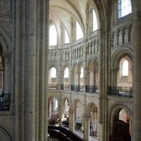 Cathédrale Notre-Dame de Noyon - Interior, chevet, gallery level looking southeast