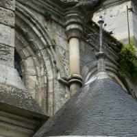 Cathédrale Notre-Dame de Noyon - Exterior, chevet, north side, gallery window