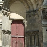 Cathédrale Notre-Dame de Noyon - Exterior, south transept portal