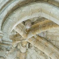 Cathédrale Notre-Dame de Noyon - Interior, chevet gallery ambulatory vault