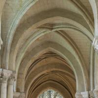 Cathédrale Notre-Dame de Noyon - Interior, north nave aisle ribbed vault
