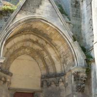 Cathédrale Notre-Dame de Noyon - Exterior, south transept portal, tympanym