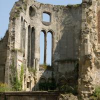 Cathédrale Notre-Dame de Noyon - Exterior, ruins of bishop's chapel