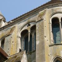 Cathédrale Notre-Dame de Noyon - Exterior, south transept clerestory windows