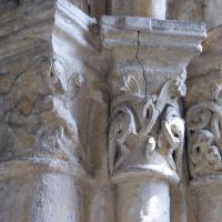 Cathédrale Notre-Dame de Noyon - Interior, chevet, ambulatory capitals