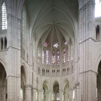 Église Saint-Pierre d'Orbais - Interior, chevet elevation from crossing