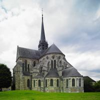 Église Saint-Pierre d'Orbais - Exterior, east chevet and radiating chapels
