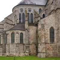 Église Saint-Pierre d'Orbais - Exterior, chevet and north radiating chapels
