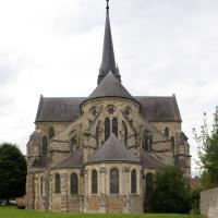 Église Saint-Pierre d'Orbais - Exterior, east chevet elevation